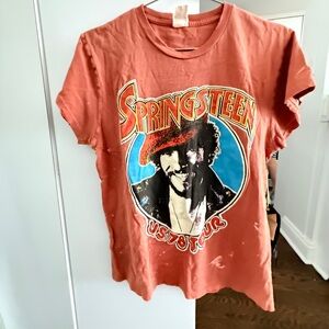 MadeWorn rust Bruce Springsteen Tour Tee
